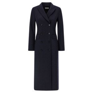 Alberto Biani Women Pinstripe Coat